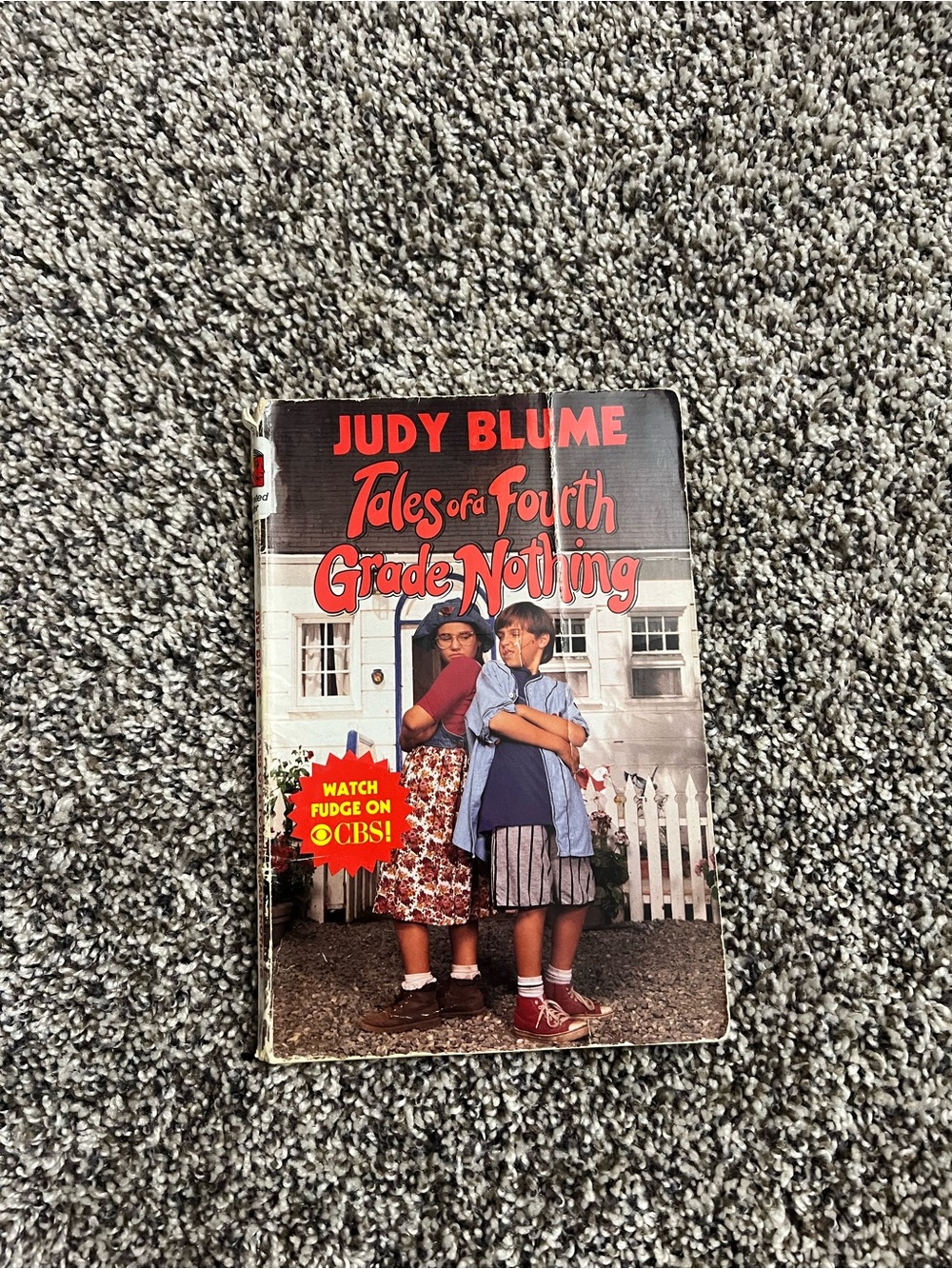 Judy Blume Tales of a Fourth Grade Nothing Paperback - Red/Black Cover